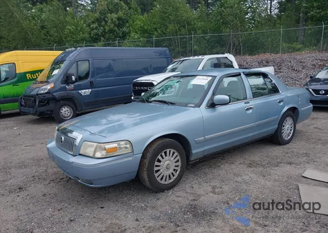 2007 Mercury Grand Marquis Ls из США, поврежденный, VIN 2MEFM75V77X639059